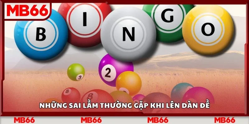 Những sai lầm thường gặp khi lên dàn đề